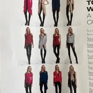 DKNY cozy 12 ways to wear sweater